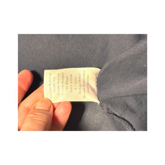 Frank and Eileen Womens Black Midi Tank Dress Sz Medium ? assymetrical - Picture 7 of 10